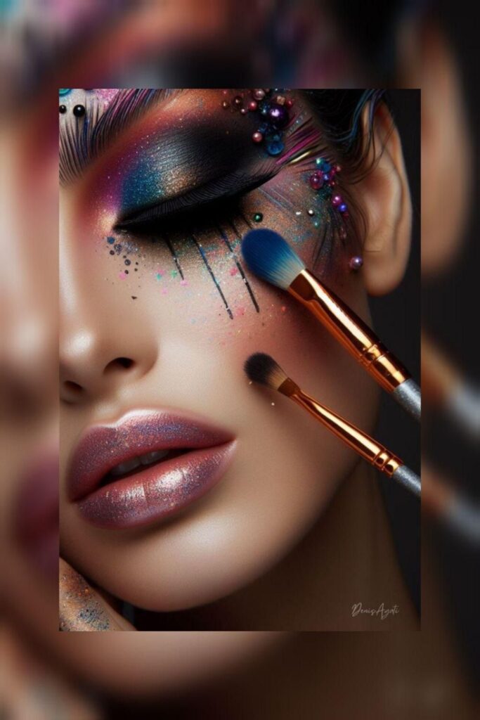 میکاپ کار در منزل